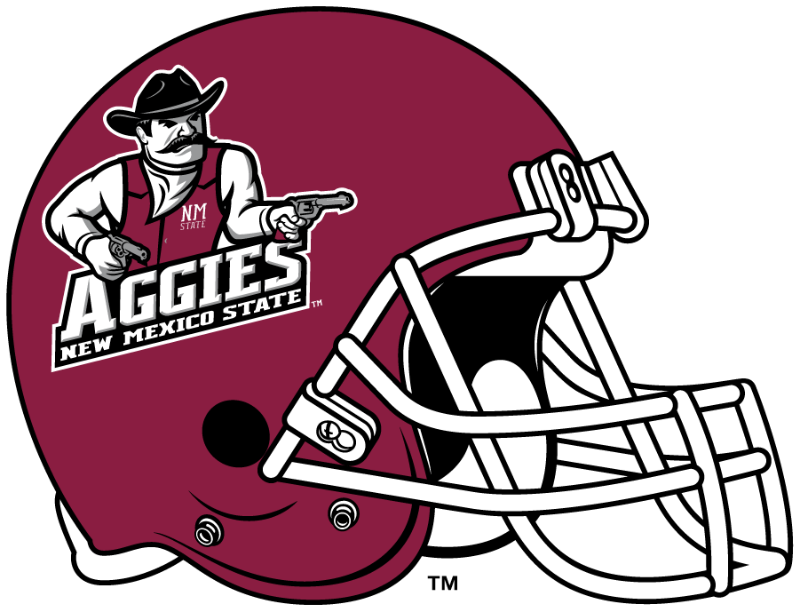 New Mexico State Aggies 2013-2015 Helmet Logo iron on transfers for clothing